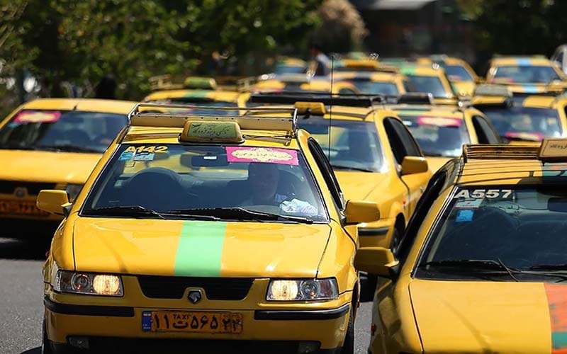 Taxis , Internet taxis , Private taxis in Iran
