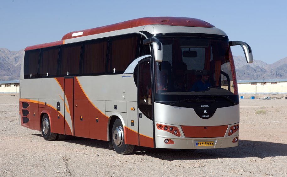 VIP Buses for traveling to different cities in iran