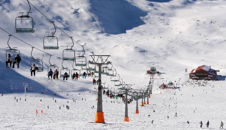 iran Chelgard ski resort